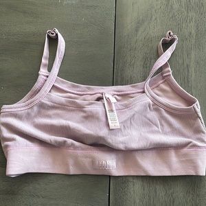Skims Ribbed Bralette Size Lg